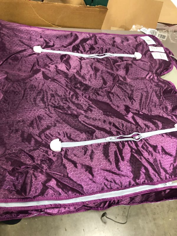 Photo 1 of 66" Purple Electric Heated Sleeping Bag