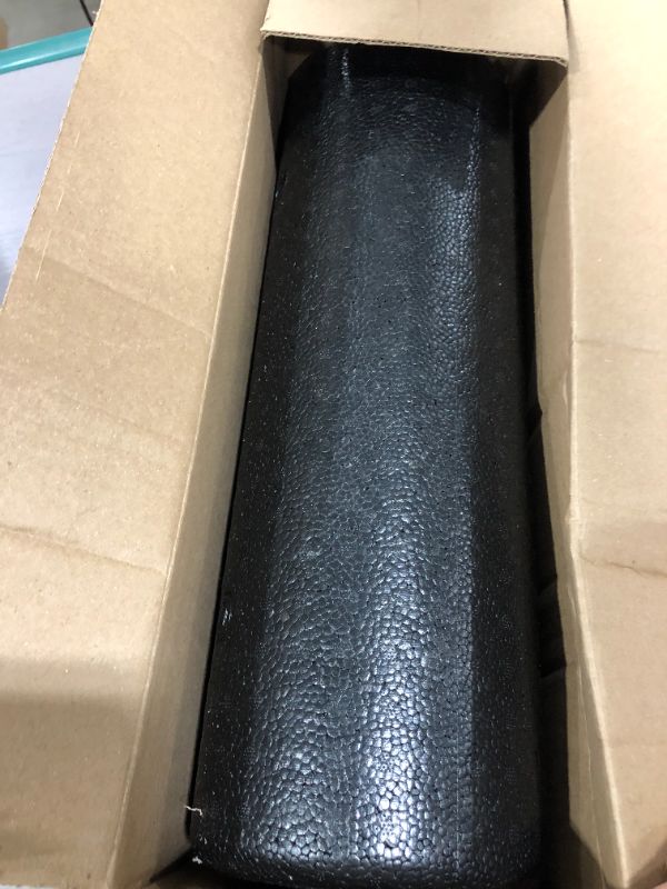 Photo 1 of 18in Black Foam Yoga Roller