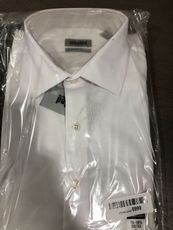 Photo 1 of Mens (L) Slim Fit White Long Sleeve Shirt