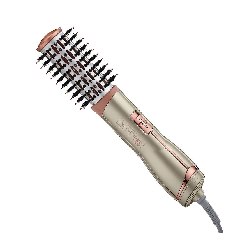 Photo 1 of INFINITIPRO BY CONAIR Frizz Free 1 1/2-inch Hot Air Brush, Dryer Brush
