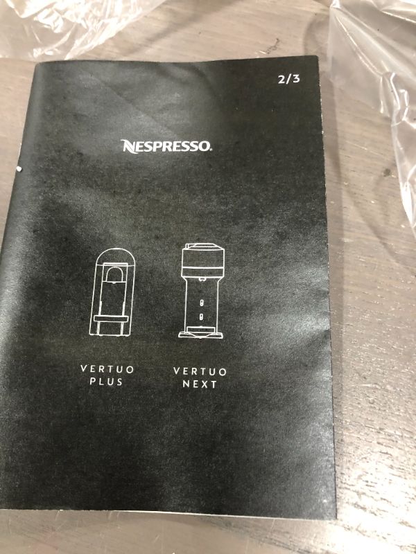 Photo 1 of Nespresso VertuoPlus Solo by Breville - Ink Black
