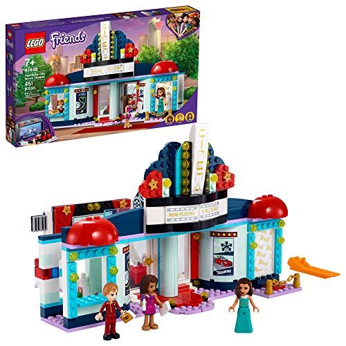 Photo 1 of LEGO Friends Heartlake City Movie Theater 41448 Building Kit; Great Birthday Gift for Kids Who Love Movies, New 2021