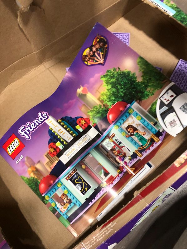 Photo 2 of LEGO Friends Heartlake City Movie Theater 41448 Building Kit; Great Birthday Gift for Kids Who Love Movies, New 2021