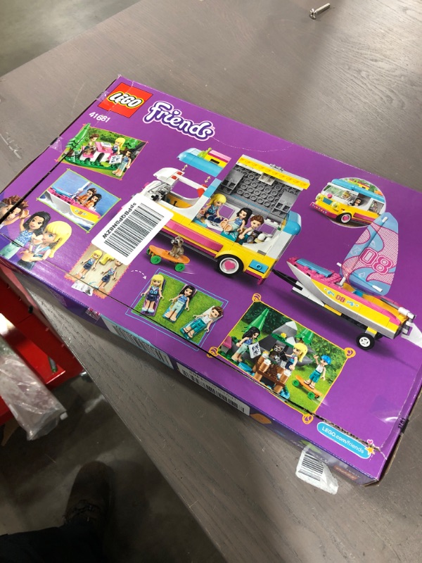 Photo 3 of LEGO Friends Forest Camper Van and Sailboat 41681 Building Kit; Forest Toy; New 2021 (487 Pieces)
