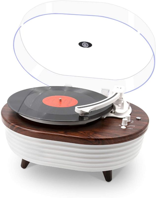 Photo 1 of Record Player for vinly (RED Wood)