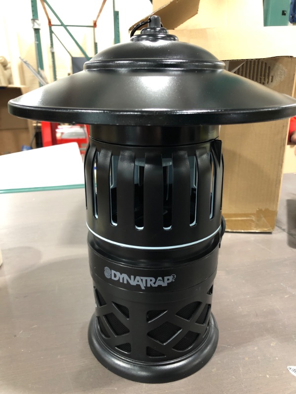 Photo 2 of Dynatrap DT1050-AZSR Insect and Mosquito Trap Twist On/Off, 1/2 Acre, Black Decora