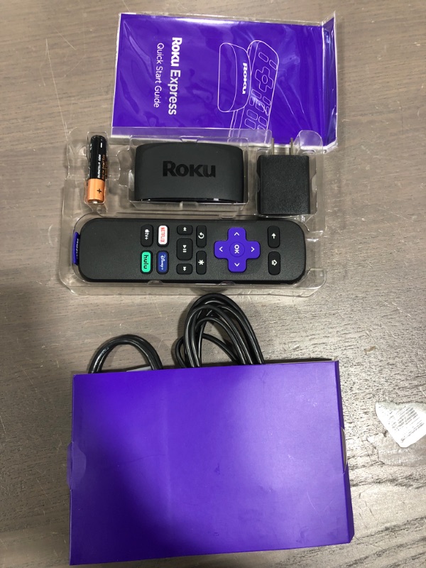 Photo 2 of Roku Express | HD Streaming Media Player with High Speed HDMI Cable and Simple Remote