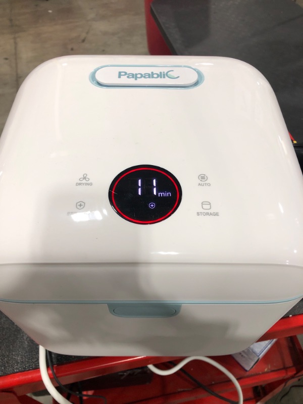 Photo 3 of Papablic 4-in-1 UV Sterilizer and Dryer Pro, UV Sanitizer with Dual UV-C Lamps, Touch Screen Control
