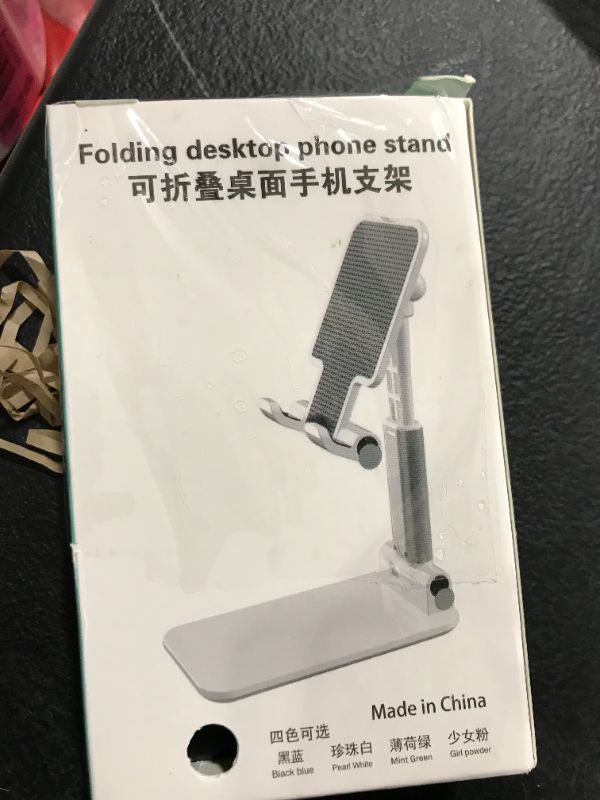 Photo 1 of FOLDING DESKTOP STAND FOR CELL PHONES