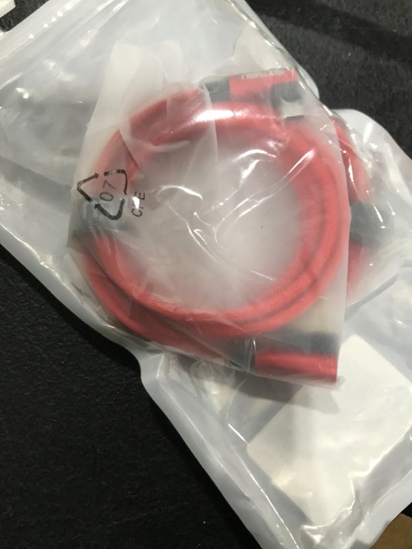 Photo 1 of 4FT MICRO USB CABLES Red 2pk