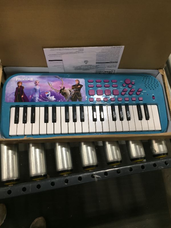 Photo 2 of First Act Disney Princess Electronic Keyboard, 22 Inch - 37 Keys – Make Real Music, Sized for Kids - Record, Playback, Volume Control - Musical Instruments for Toddlers and Kids