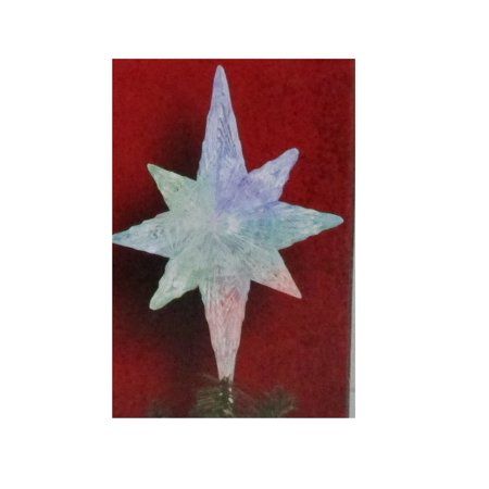 Photo 1 of 11 Inch LED Bethlehem Star Tree Topper Ornament Home Accents Holiday