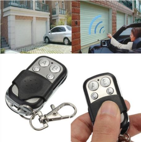 Photo 1 of Generic New ABCD 4 Channel Electric Universal Gate Garage Door Remote Key Control Transmitter Key Fob 434MHz Cloning Transmitt Key Fob