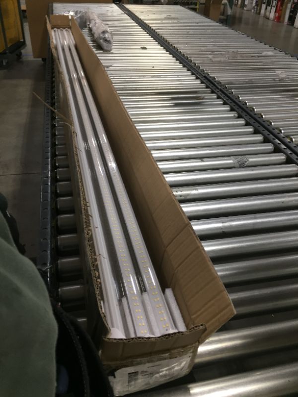Photo 1 of ELEKICO 8FT Led Bulbs, Double Row Super Bright 72W 5000K T8 8FT Led Shop Light Bulbs