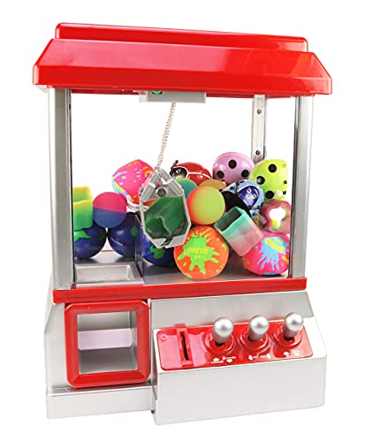 Photo 1 of Claw Machine For Kids - Fill The Toy Claw Machine With Prizes, Candy, Small Toys - Fun Gift, Party Game For Children - Electronic Claw Toy Candy Grabber Crane Machine With Led Lights And Sound Effects
