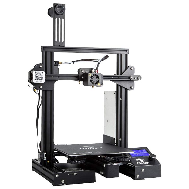 Photo 1 of Creality Ender 3 Pro 3D Printer with Removable Build Surface Plate and UL Certified Meanwell Power Supply Printing Size 8.66x8.66x9.84in / 220x220x250mm
