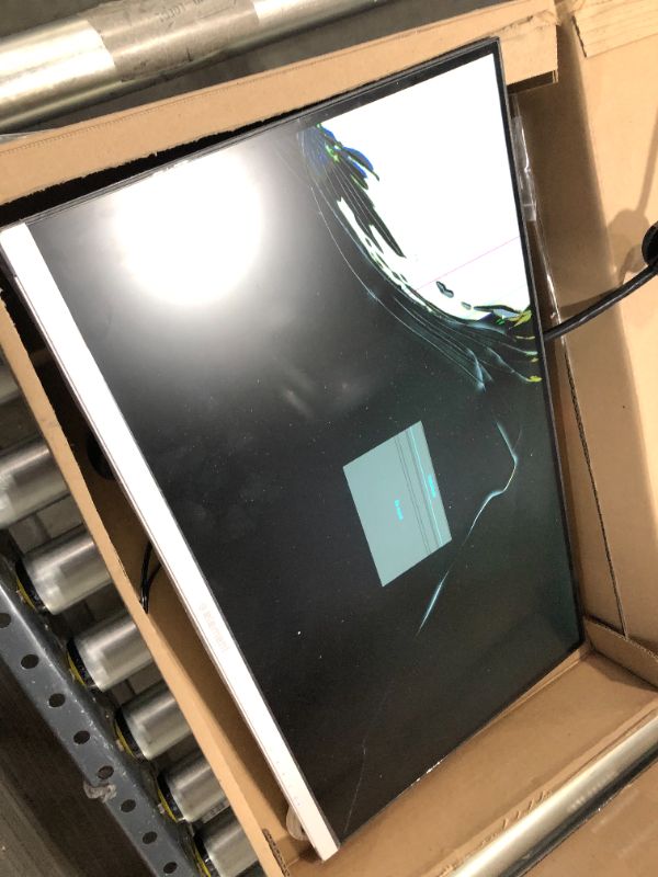 Photo 1 of Element ELEFW2417M 24? Full HD PLS 1080p Monitor Ultra Slim White/Silver-- parts only
