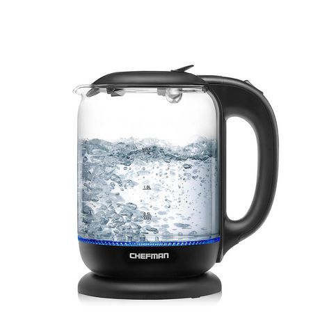 Photo 1 of Chefman Easy Fill 1.7L Glass Kettle
