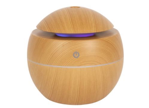 Photo 1 of 2 Small Round Wood Grain USB Powered Aroma Diffuser 150ml