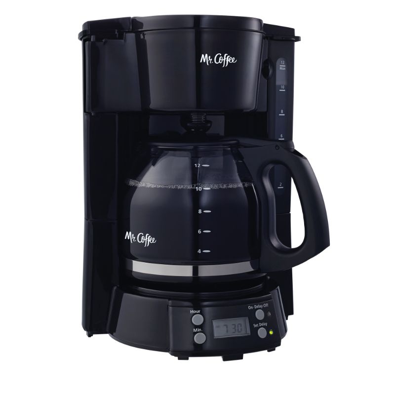 Photo 1 of Mr. Coffee 12 Cup Programmable Black Coffee Maker