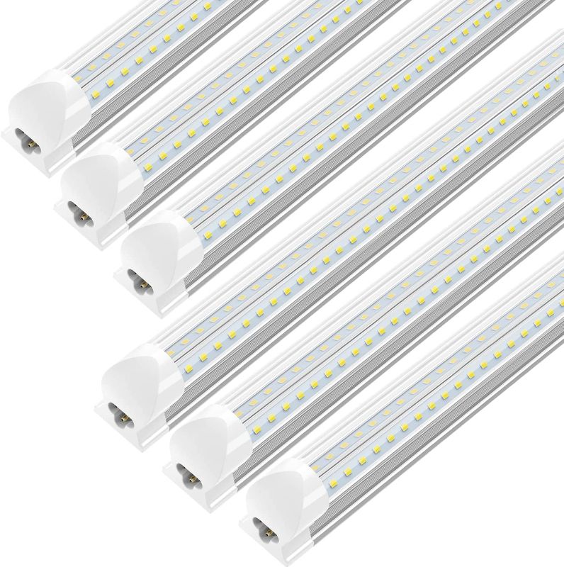 Photo 1 of 10pack 44w 4ft Led Batten Lights Wraparound Home Garage Office Light 5500k
