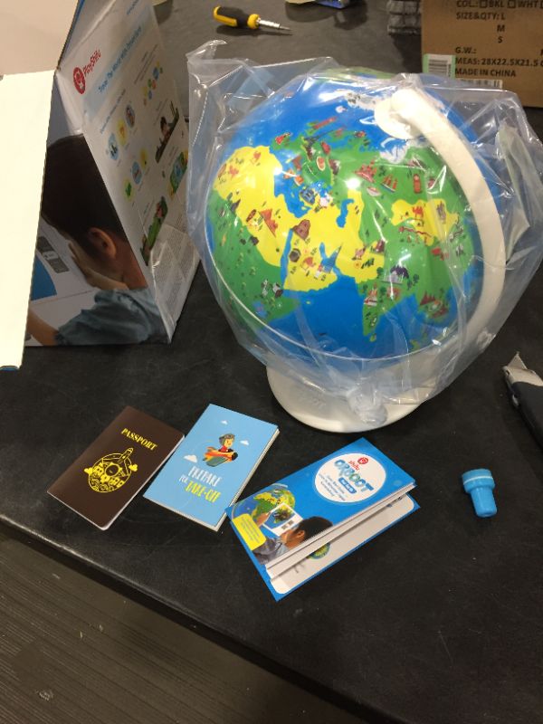 Photo 1 of Orboot Earth by PlayShifu (App Based): Interactive AR Globe for Kids, STEM Toy for Boys & Girls Ages 4 -10 | Educational Toy Gift (No Borders, No Names On Globe)
