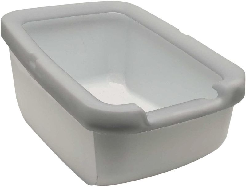 Photo 1 of Catit Cat Litter Pan, Gray, 58702
