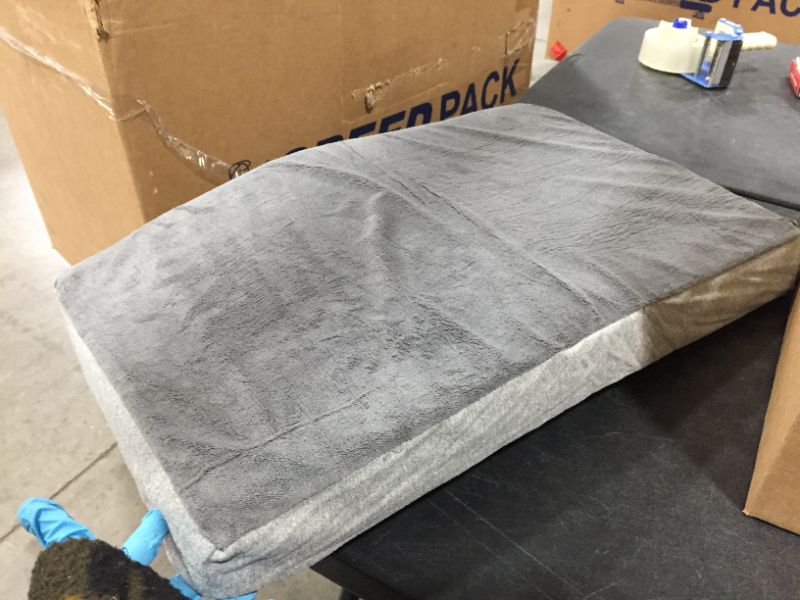 Photo 2 of Barkbox Memory Foam Platform Dog Bed 29x18x3