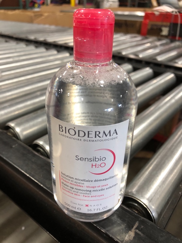 Photo 2 of Bioderma - Sensibio - H2O Micellar Water - Makeup Remover Cleanser - Face Cleanser for Sensitive Skin
