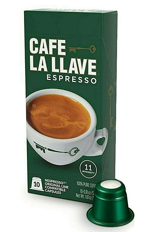 Photo 1 of Cafe La Llave Nespresso Coffee Capsules, Intensity 11 EXP 08/2021