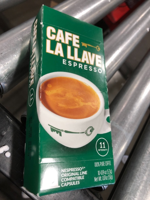 Photo 2 of Cafe La Llave Nespresso Coffee Capsules, Intensity 11 EXP 08/2021