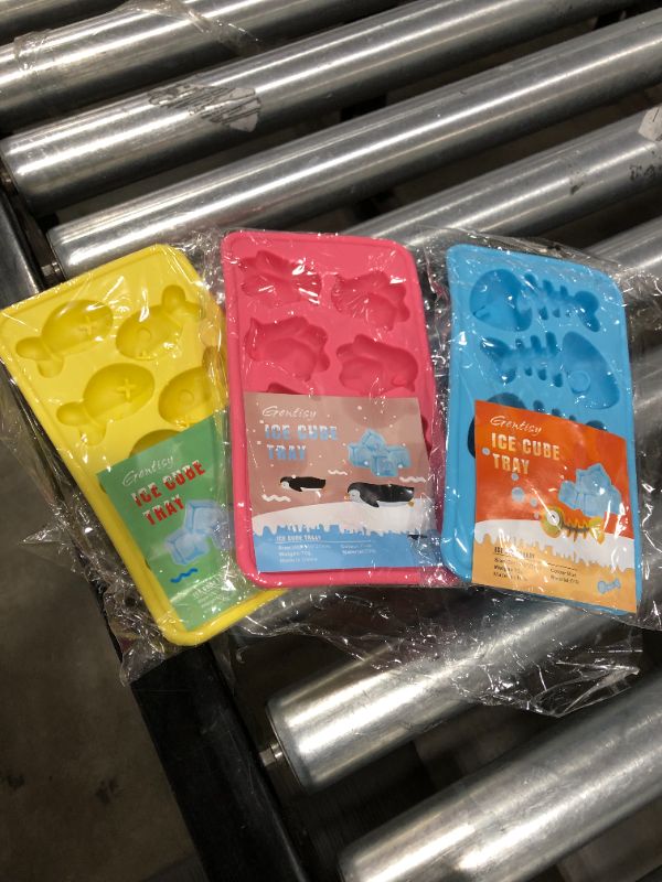 Photo 1 of ICE CUBE TRAYS (MULTI-COLOR)