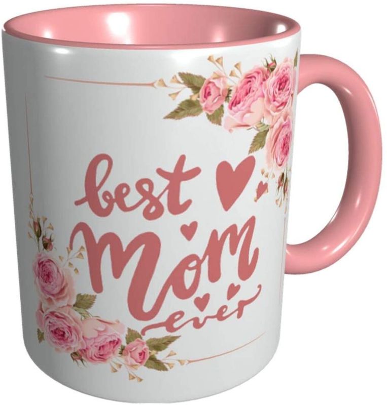 Photo 1 of BLUBLU Funny Coffee Mug 11oz Novelty CeramicTea Cup for Gifts - Floral Mom

