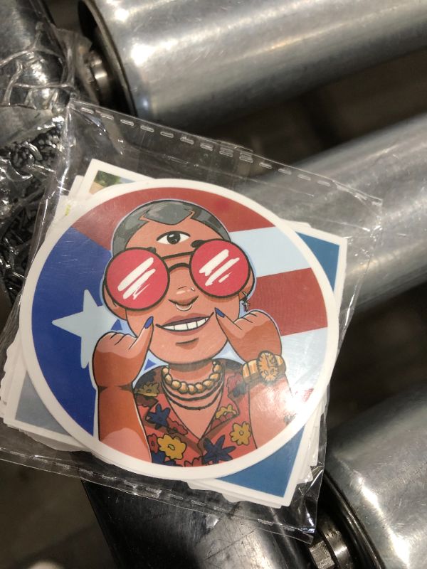 Photo 1 of 50 PCS BAD BUNNY STICKERS 