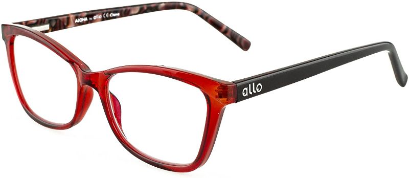 Photo 1 of Allo Brand Aloha Reading Glasses for Men and Women-1.5,2.0,2.5,3.0 Magnification Power Options-Premium Designer Quality - Anti Glare Coating-Colorful Fashionable Stylish Fun-Lightweight and Clear

