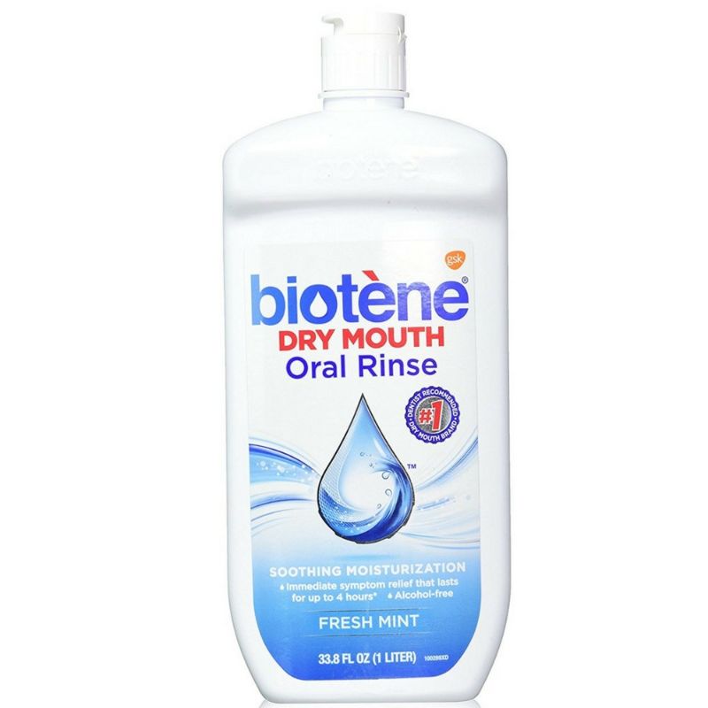 Photo 1 of Biotene Oral Rinse Mouthwash for Dry Mouth, Breath Freshener and Dry Mouth Treatment, Fresh Mint - 33.8 fl oz
EXPIRES 01/2023
