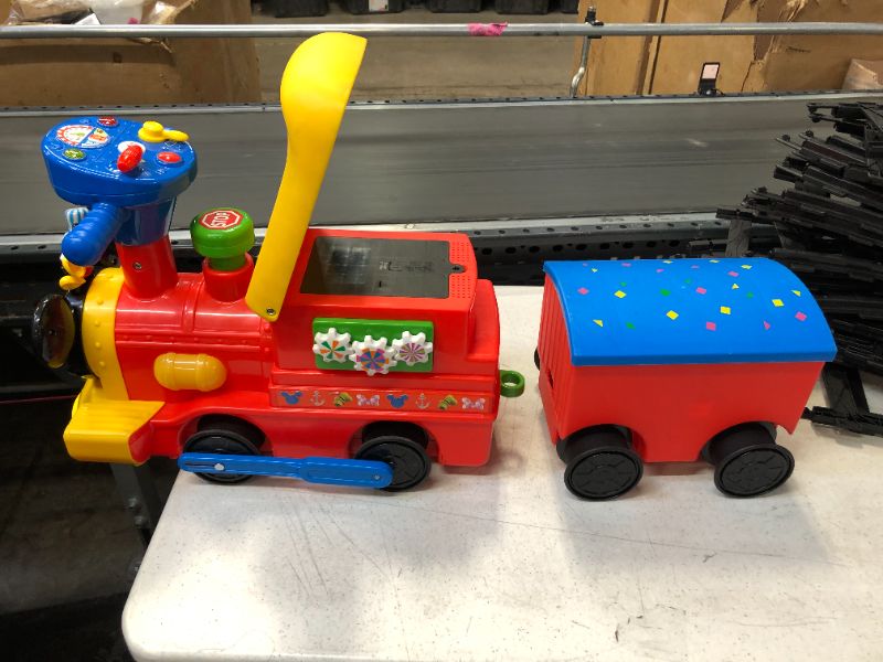 Photo 3 of Kiddieland Toys Limited Battery-Powered Mickey Choo with Caboose & Tracks Ride On,Multi,9.5 x 14.25 x 31.5 inches
