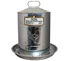 Photo 1 of 5 Gallon Double Wall Metal Drinker
