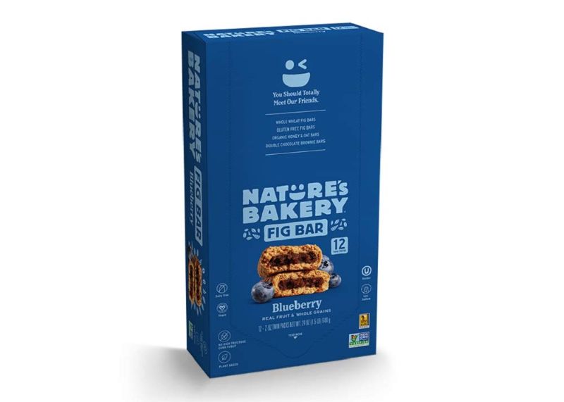 Photo 1 of 7 Pack Nature’s Bakery Whole Wheat Fig Bars, Blueberry, Real Fruit, Vegan, Non-GMO, Snack bar, Twin packs- 12 count