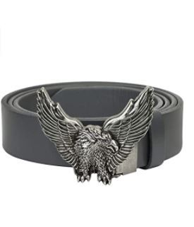 Photo 1 of Falari Men's Dress Belt Jeans Belt Full Grain Leather Alligator Eagle Tiger Bull Buckle