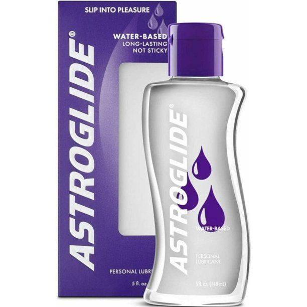 Photo 1 of Astroglide Liquid Water Based Personal Lubricant Sex Lube Moisturizing, 5 fl oz---exp 2023-05-06
