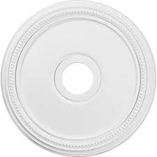 Photo 1 of 18"OD X 3 5/8"ID X 1 1/8"P DIANE CEILING MEDALLION (FITS CANOPIES UP TO 5 3/8")
