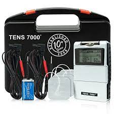 Photo 1 of TENS 7000 Digital TENS Unit With Accessories - TENS Unit Muscle Stimulator For Back Pain, General Pain Relief, Neck Pain, Muscle Pain
