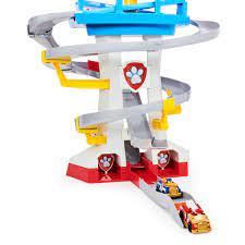 Photo 1 of Paw Patrol, True Metal Adventure Bay Rescue Way Playset with 2 Exclusive Vehicles, 1:55 Scale
