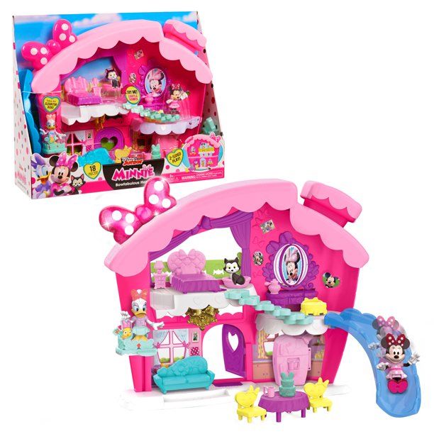 Photo 1 of Just Play Minnie’s Bowfabulous Home, Kids Toys for Ages 3 up
