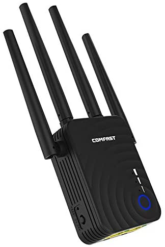 Photo 1 of Comfast CF-WR754AC 1200Mbps Wireless WiFi Extender Repeater/Router/AP Dual Band 2.4&5.8Ghz 4 Antenna Long Range Signal Amplifier
