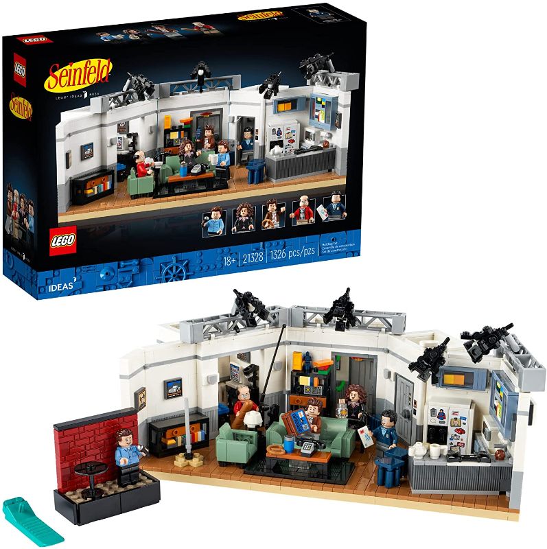 Photo 1 of LEGO Ideas Seinfeld 21328 Building Kit; Collectible Display Model; Delightful 1990s Nostalgia Gift for Adults (1,326 Pieces)