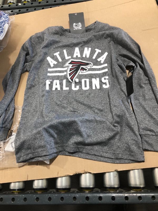 Photo 1 of Active Basic Long Sleeve Tee Shirt ATLANTA FALCONS LARGE
