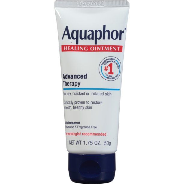 Photo 1 of 4pk Aquaphor Healing Ointment Skin Protectant, Use After Hand Washing, 1.75 oz. Tube