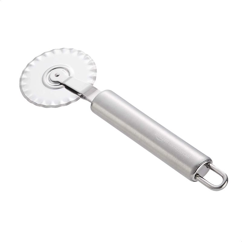 Photo 1 of AmazonCommercial Stainless Steel Pastry Wheel, 2.37 Inch
